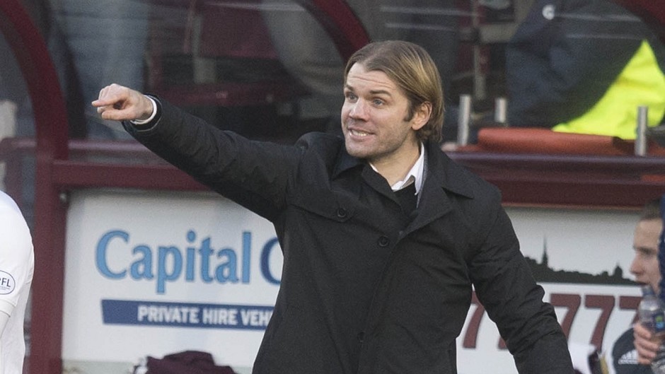 Robbie Neilson has made the shortlist after leading Hearts back into the Scottish Premiership