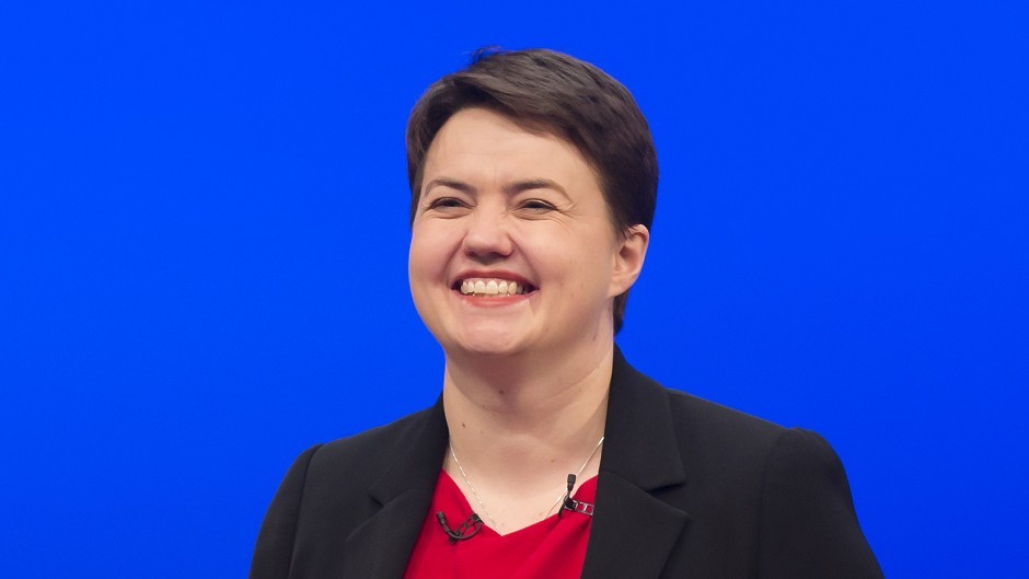 Scottish Conservative leader Ruth Davidson is appealing to disenchanted Labour and Lib Dem supporters.