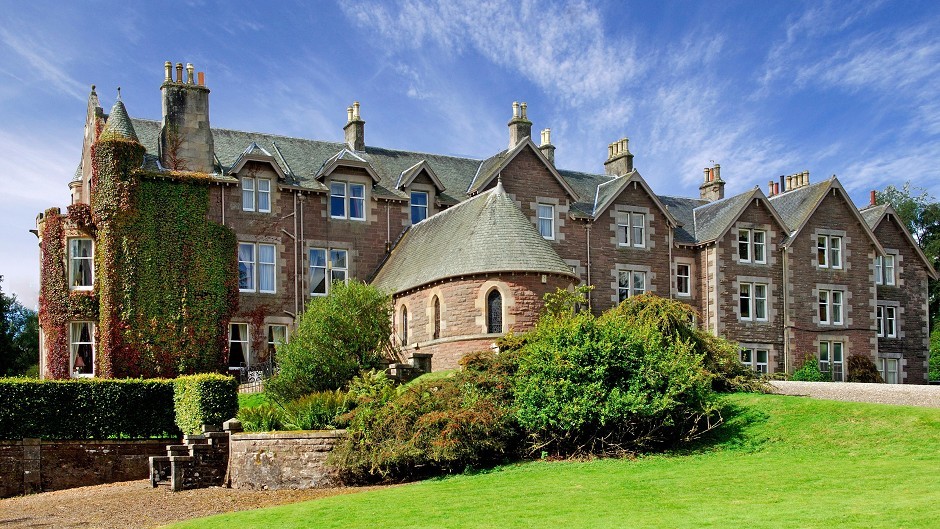 Andy Murray's luxury hotel Cromlix House, where he is to marry Kim Sears 