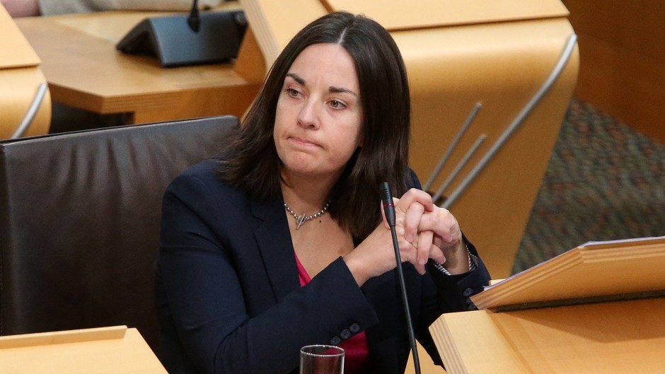 Kezia Dugdale announced she plans to stand for Scottish Labour leader.