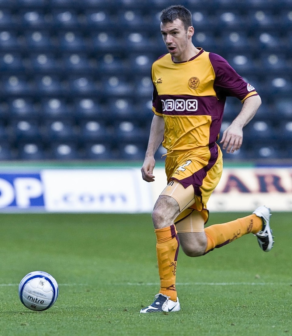 Quinn played for Motherwell for seven years