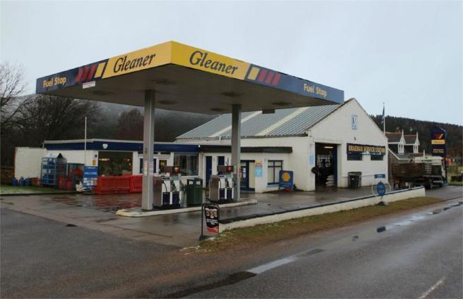 Braemar service station is for sale