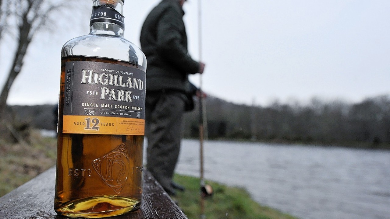 Salmon fishing on the River Ness