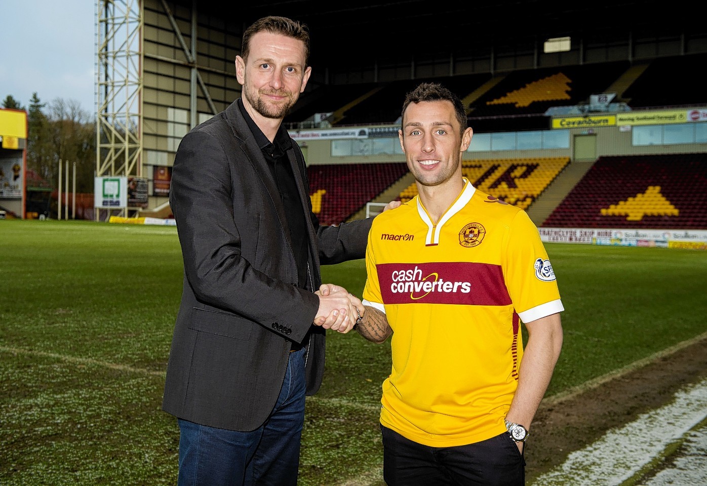 Scott McDonald made his second Motherwell debut against Caley Thistle