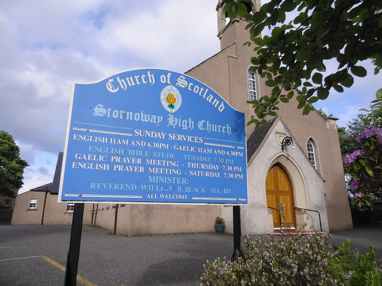 Rev Wayne Pearce is to lead Stornoway High Church