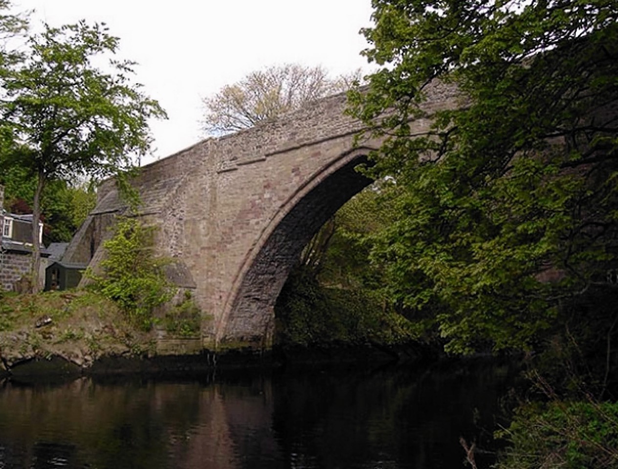 Balgownie Bridge is named as one of the locations