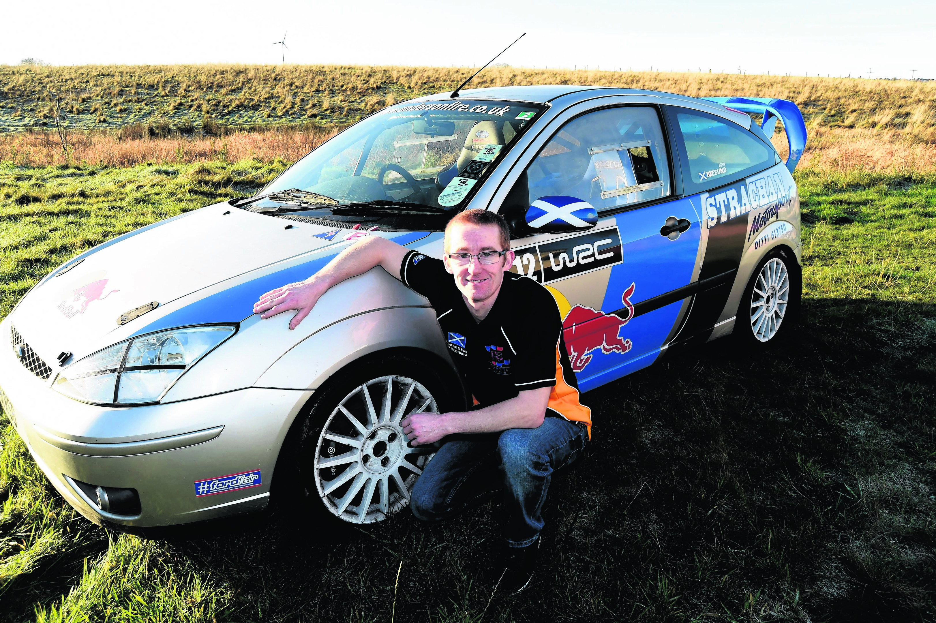 ME AND MY CAR (DUNCAN BROWN) JOHN IGESUND WITH HIS FORD FOCUS TRACK CAR