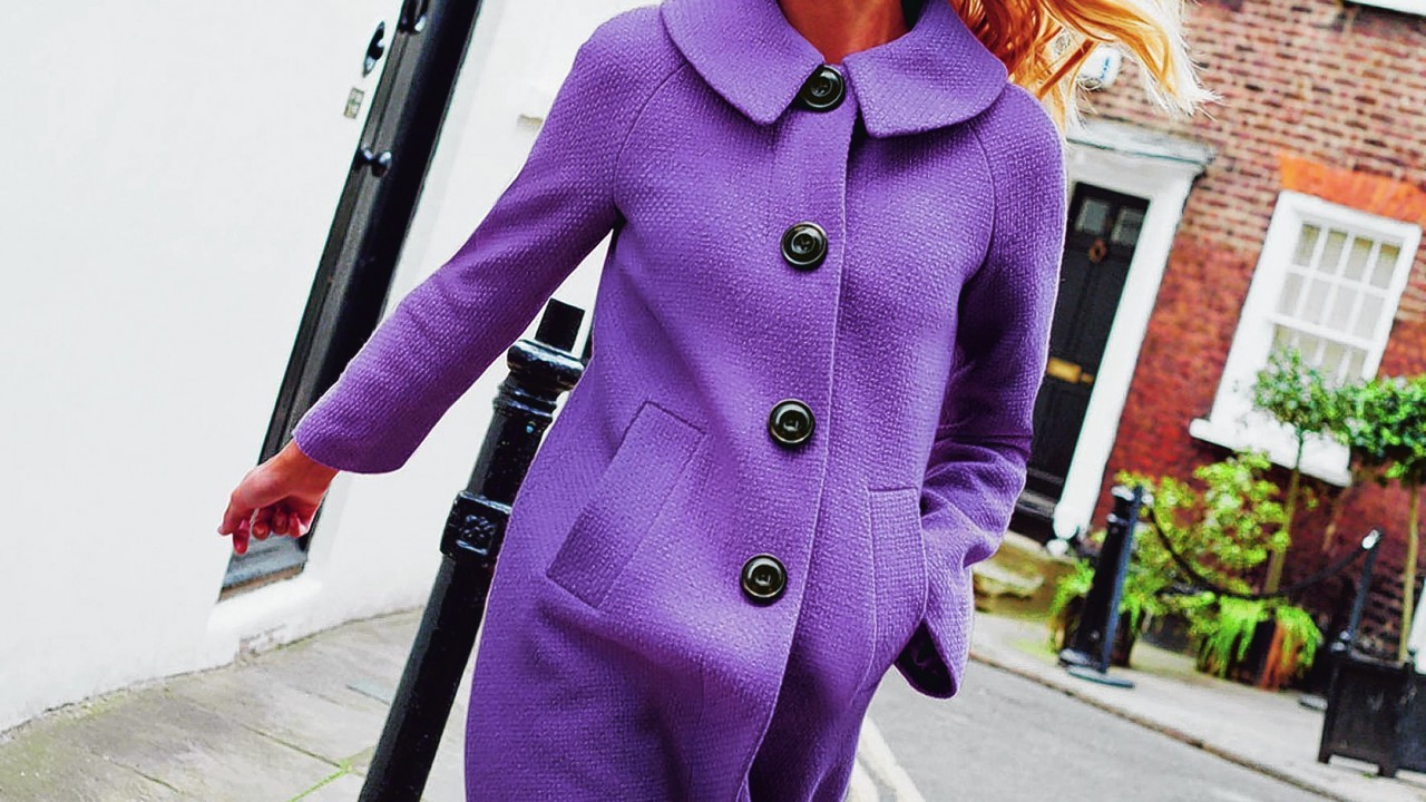 Boden’s lightweight Eliza Coat comes in ’the’ lavender hue of the season, so you can work two major trends in one, £189