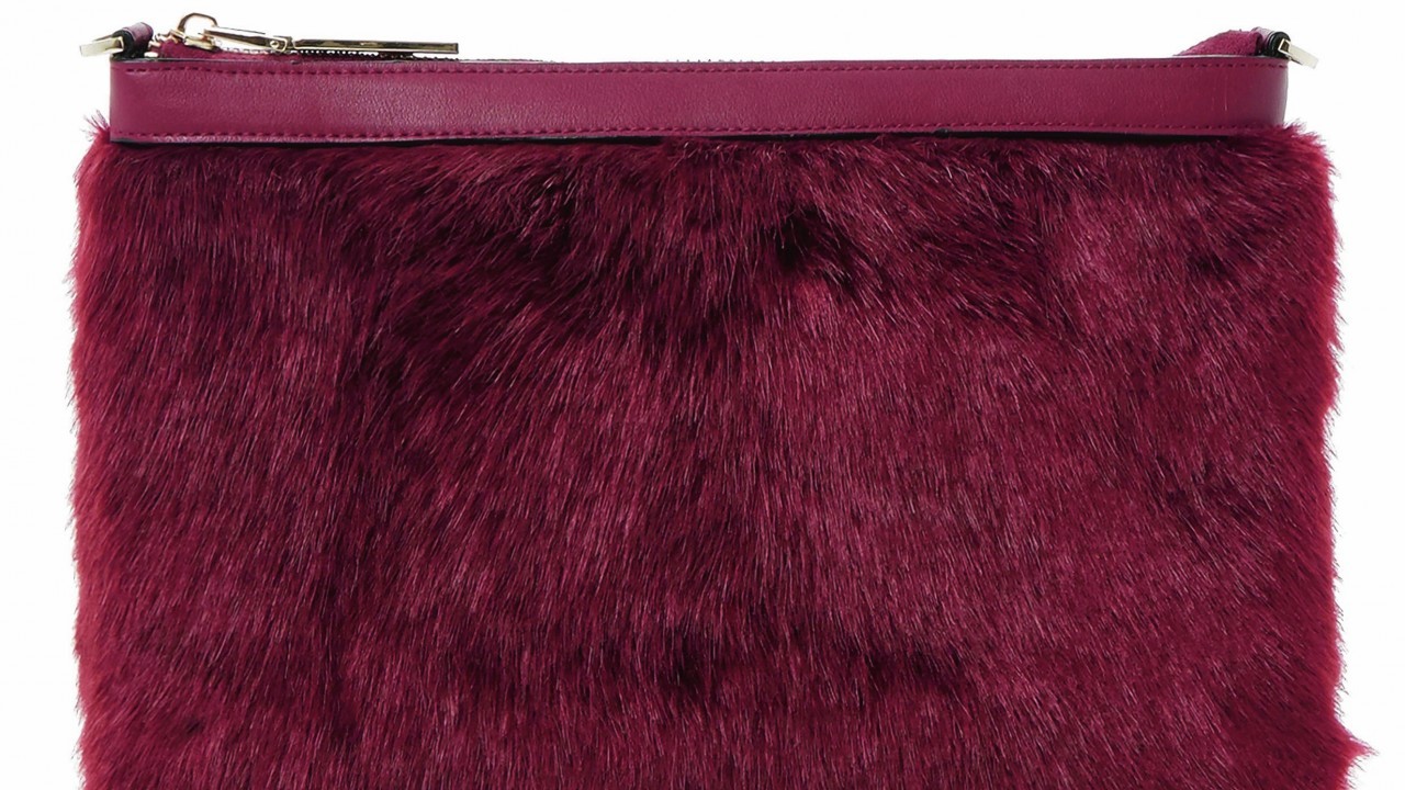 Dune Efurry Clutch Bag, currently reduced to £38 from £55