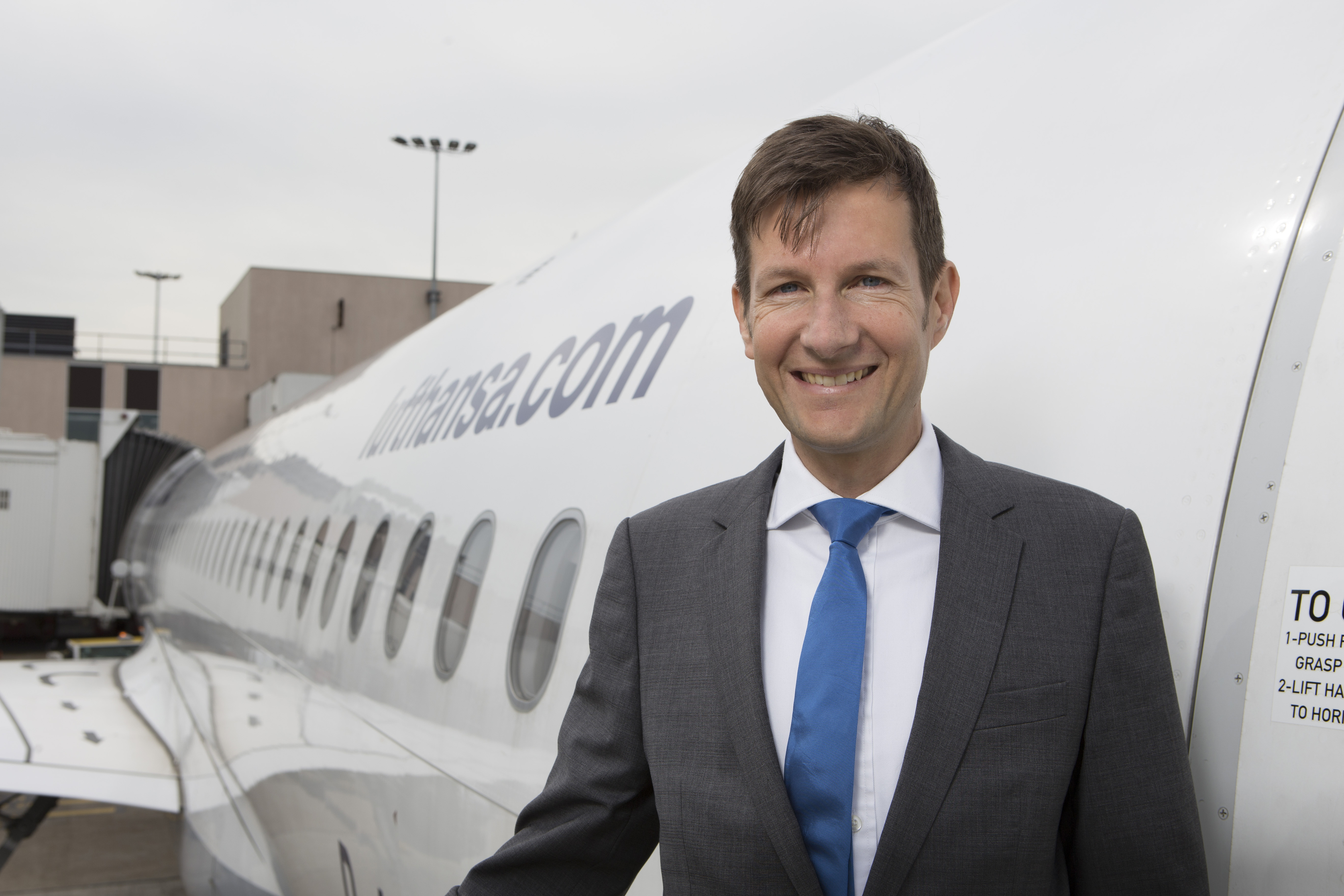 Christian Schindler, Lufthansa's UK regional director