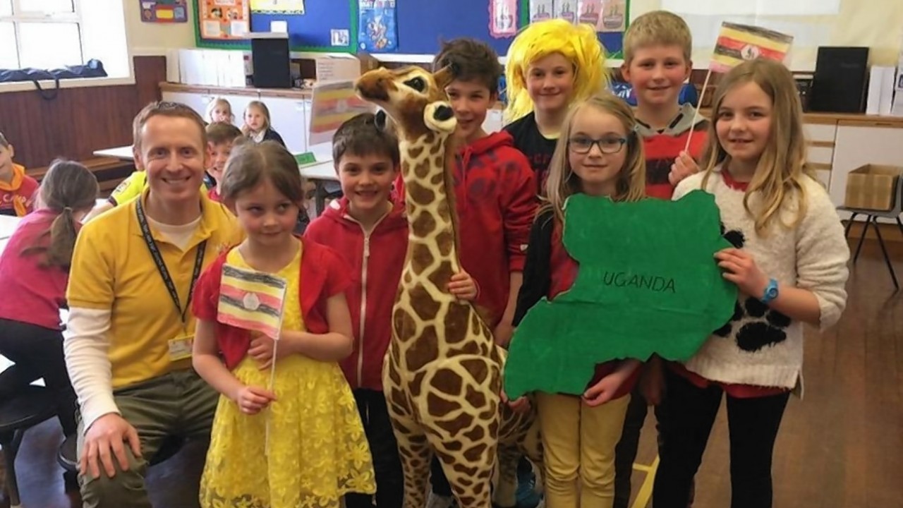 Youngsters at the Tree House nursery in Aberdeen dress up for ARCHIE
