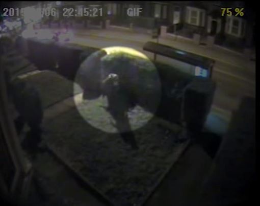 The CCTV footage
