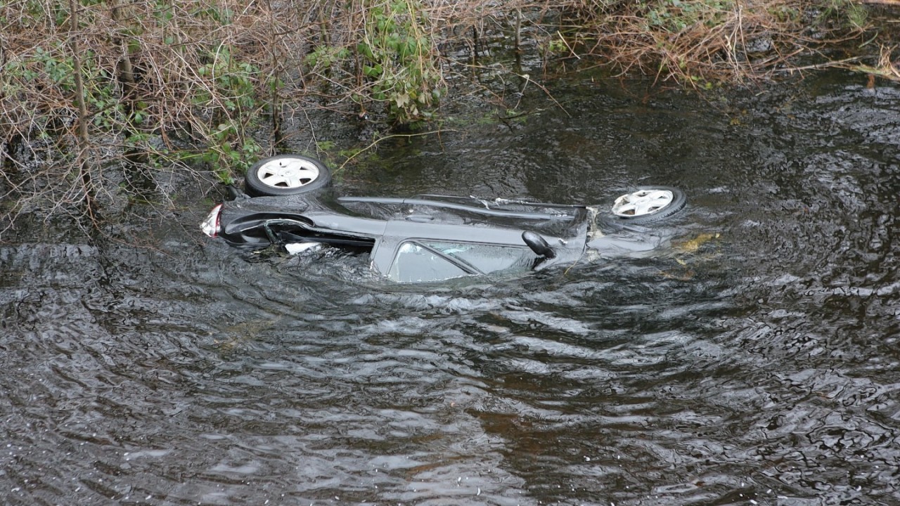 The car plunged into Loch Ness