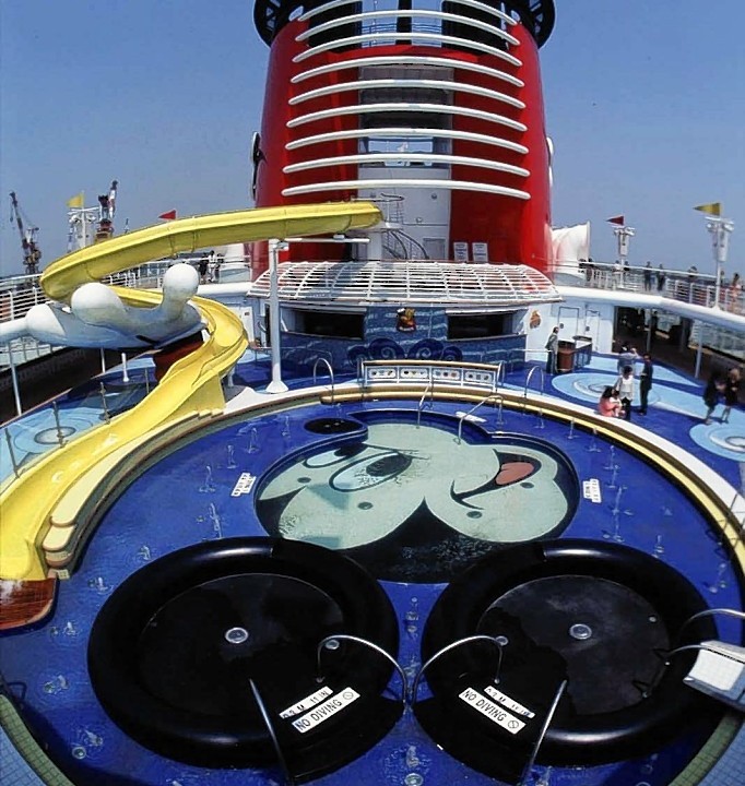 Mickey and all his friends live on the boat that has... well.. pretty much everything!