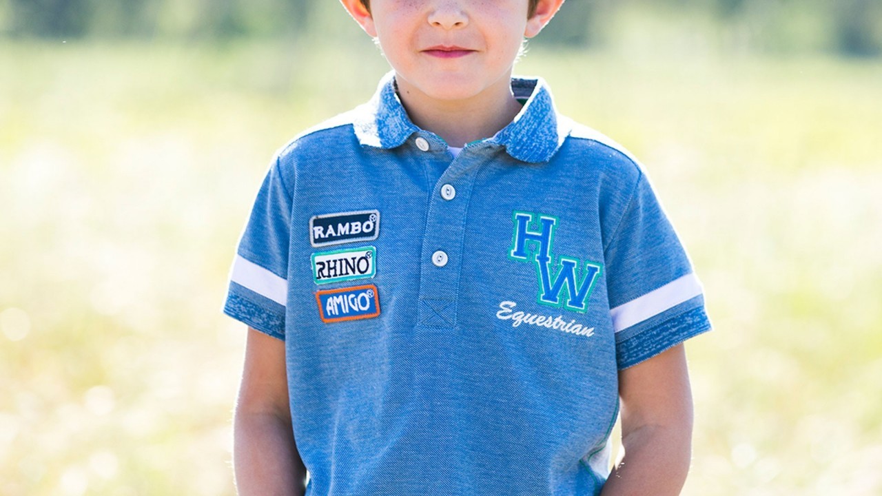Boys Polo, £22, from Country Ways Leisure, Country & Equestrian Wear, 115 Holburn Street, Aberdeen, Tel: 01224 585150
