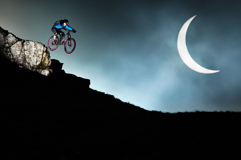 Danny MacAskill is never one to miss a chance for a stunning photograph