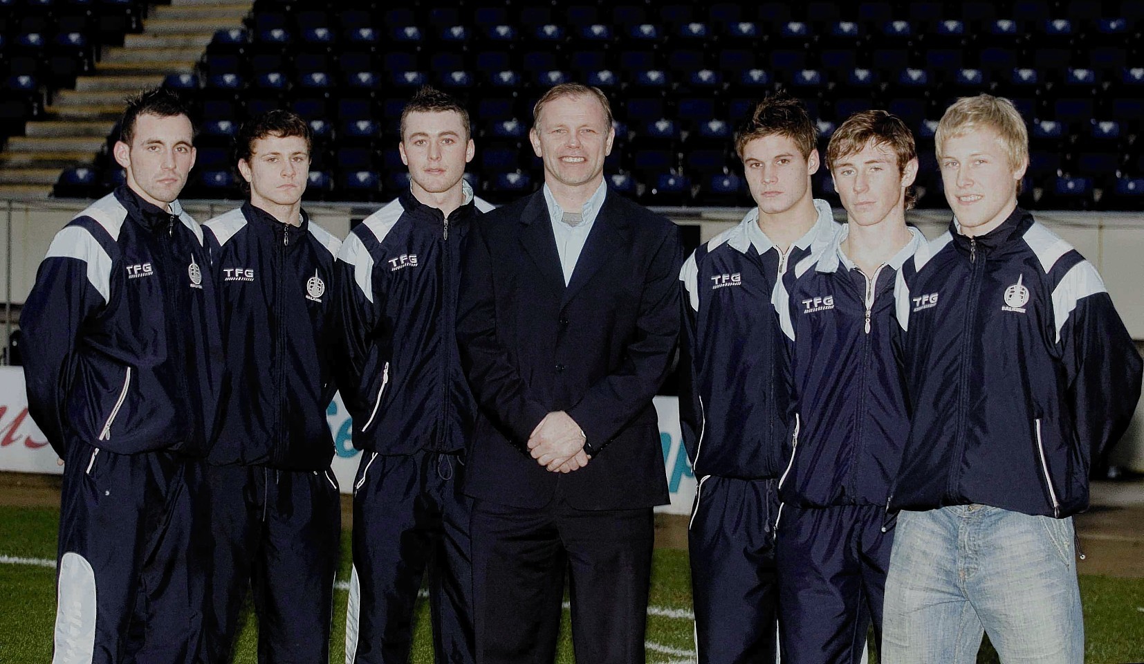 Mark Stewart, now at Raith Rovers, was one of a number of youth team players Hughes introduced into the Falkirk first team