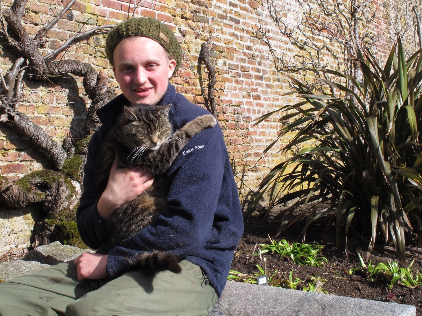 Castle Fraser's resident ground cat will be recognised for his 16-year service