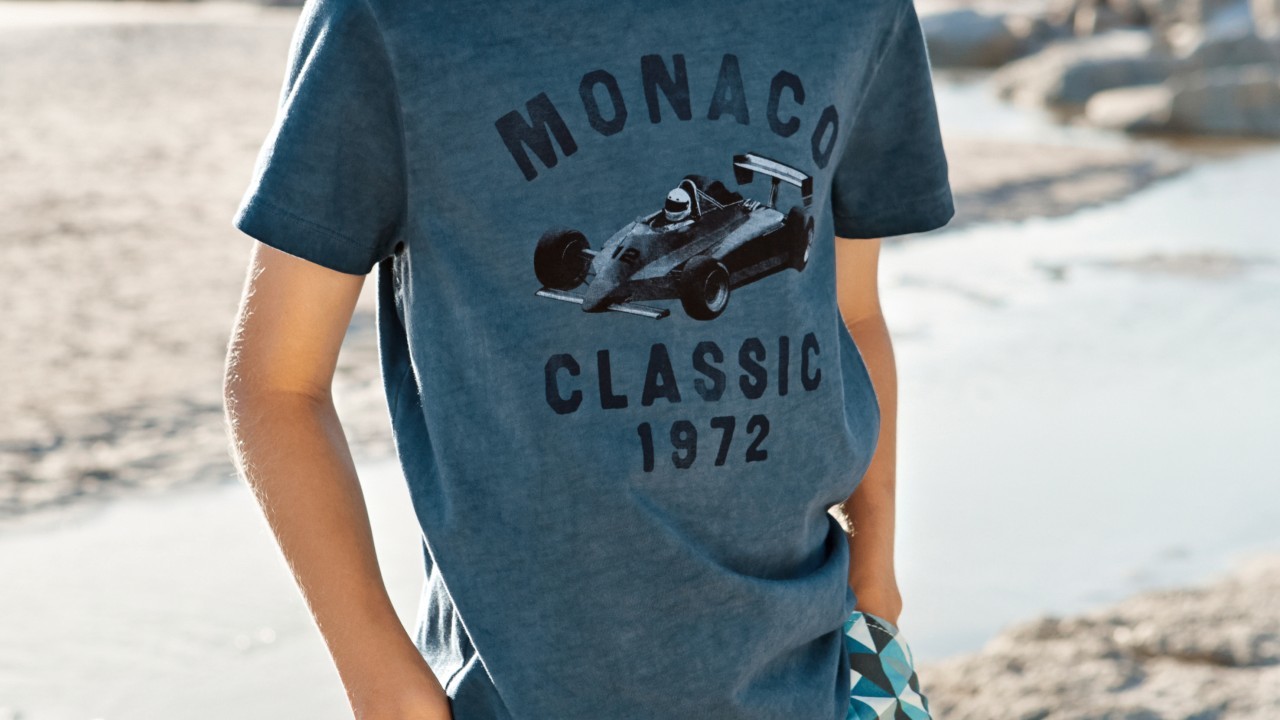 Boys teal Monaco t-shirt (Bon Accord & St Nicholas, Next, £8-£13)