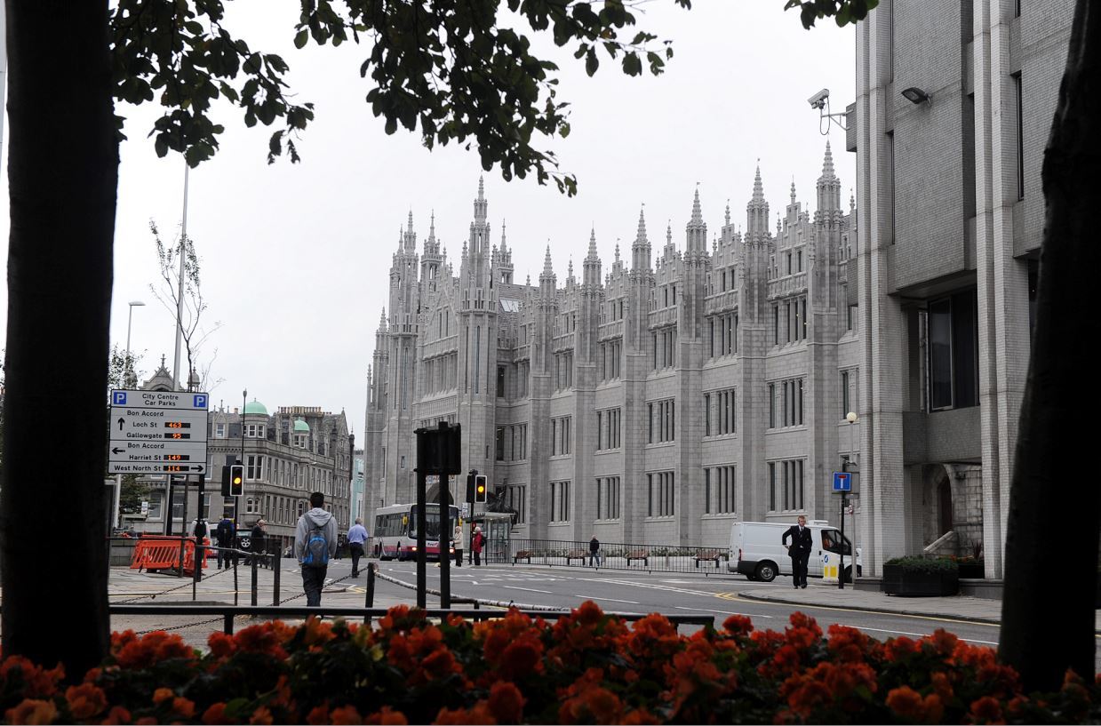 Broad Street in Aberdeen.