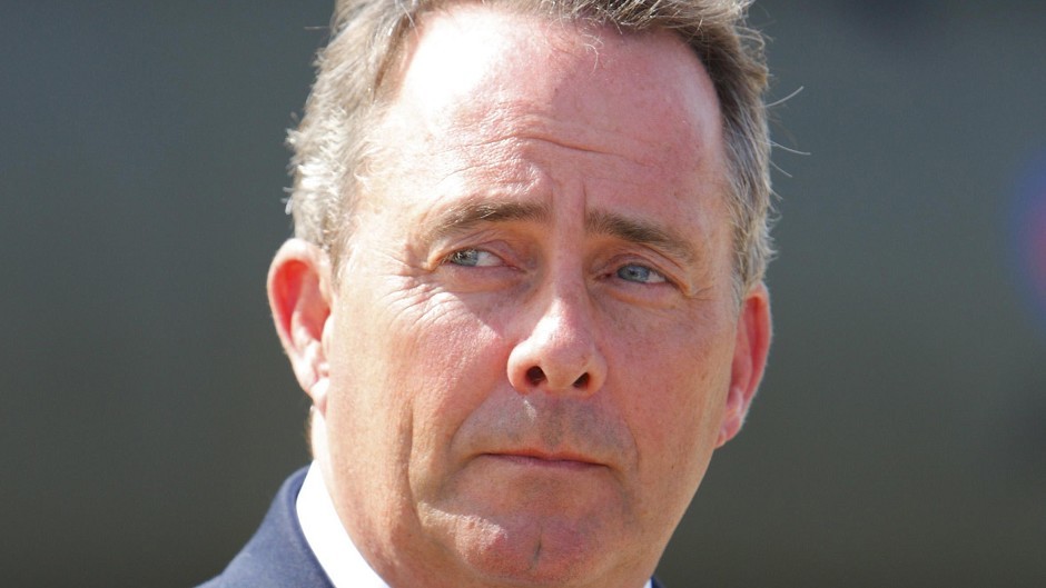 Former Conservative defence secretary Dr Liam Fox.