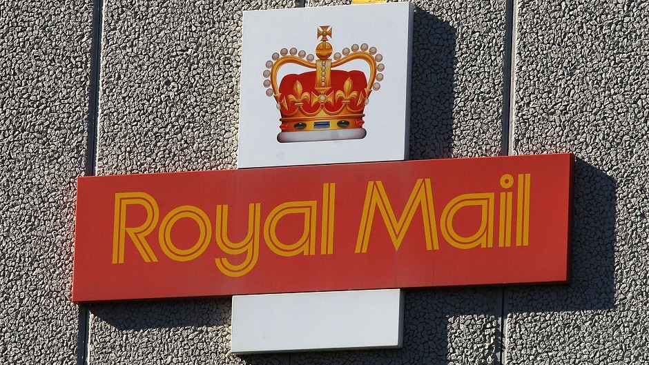 Royal Mail signage.
