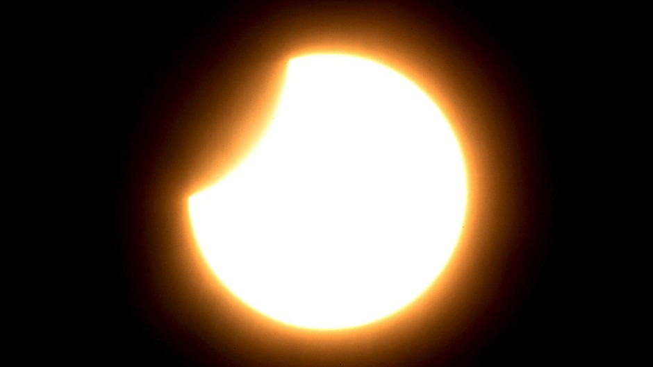 The solar eclipse is predicted to be approximately 98% on the Isle of Lewis and 97% in Shetland