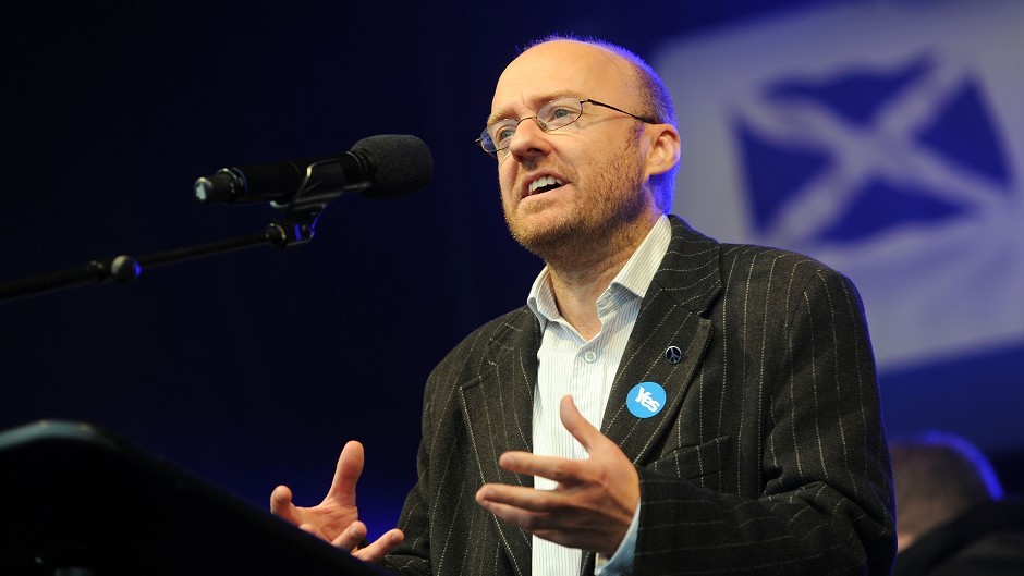 Scottish Greens co-convenor Patrick Harvie would use powers to introduce "progressive" taxation