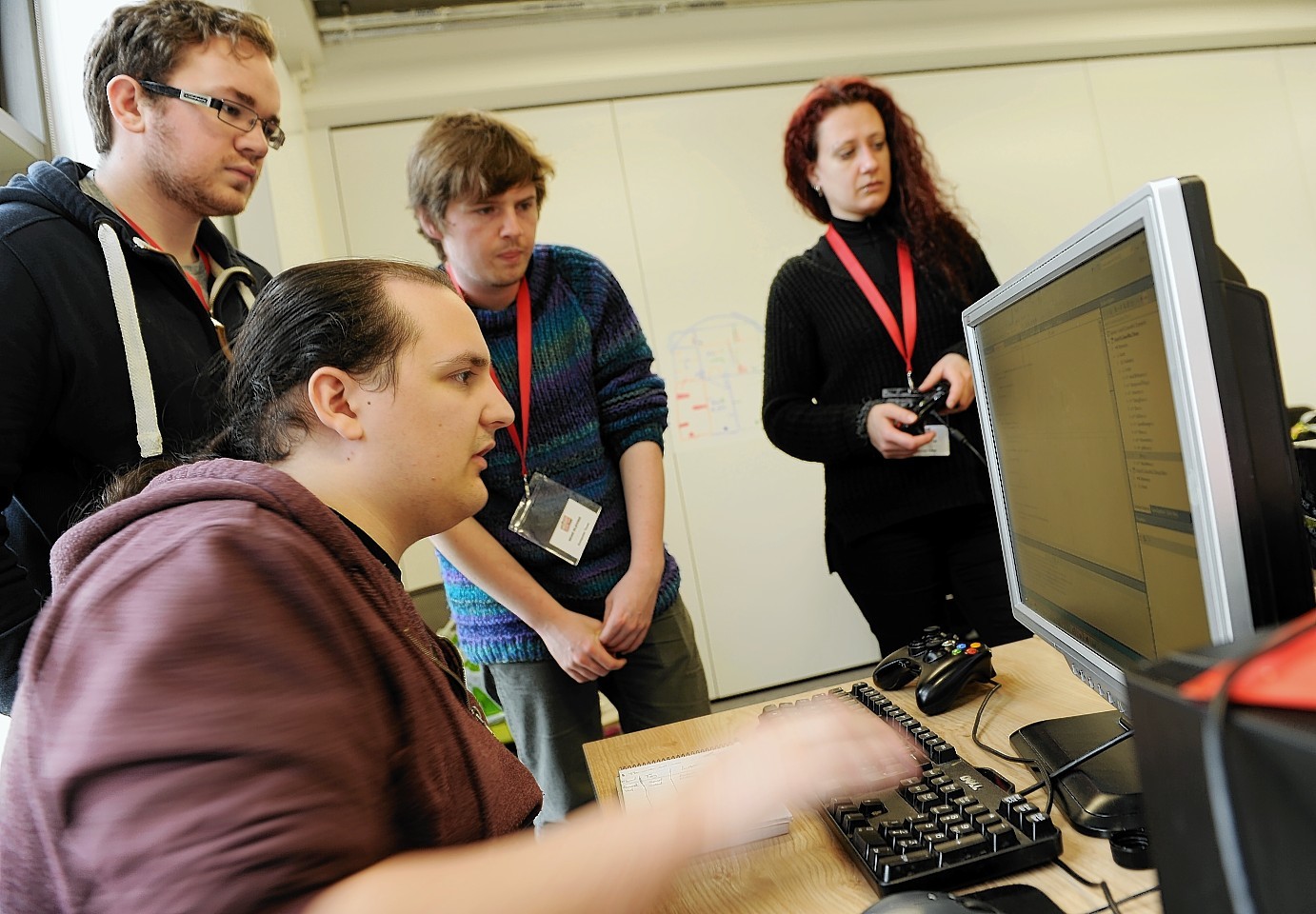 Budding computer game designers will have the chance to receive expert mentoring from Elgin-based Hunted Cow Studios should their idea win