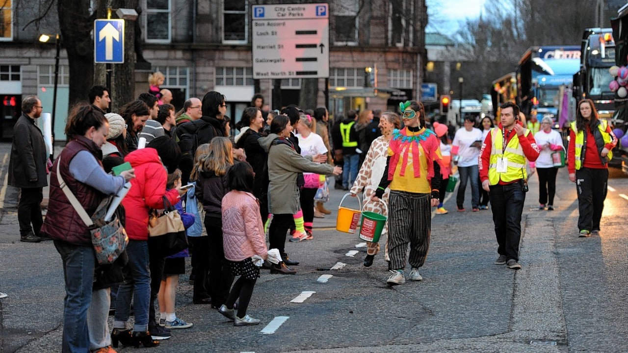 The Aberdeen Torcher parade 2015