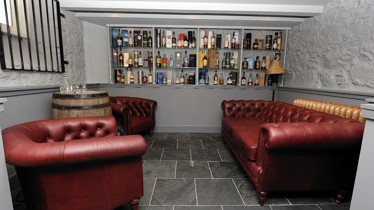 And the snuggery also offers guests the chance to relax and enjoy a drink