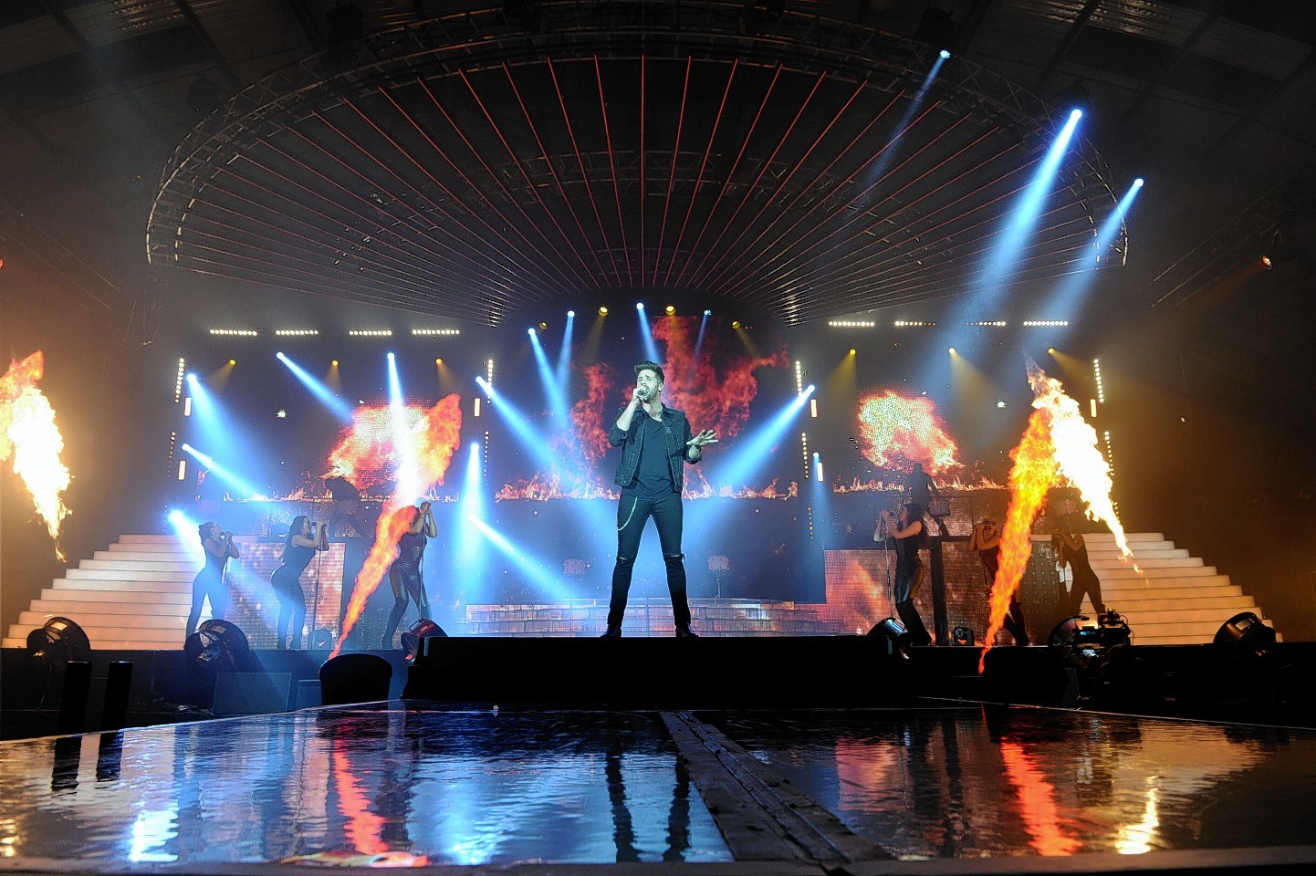 X-Factor winner Ben Haenow wowed the Aberdeen crowds