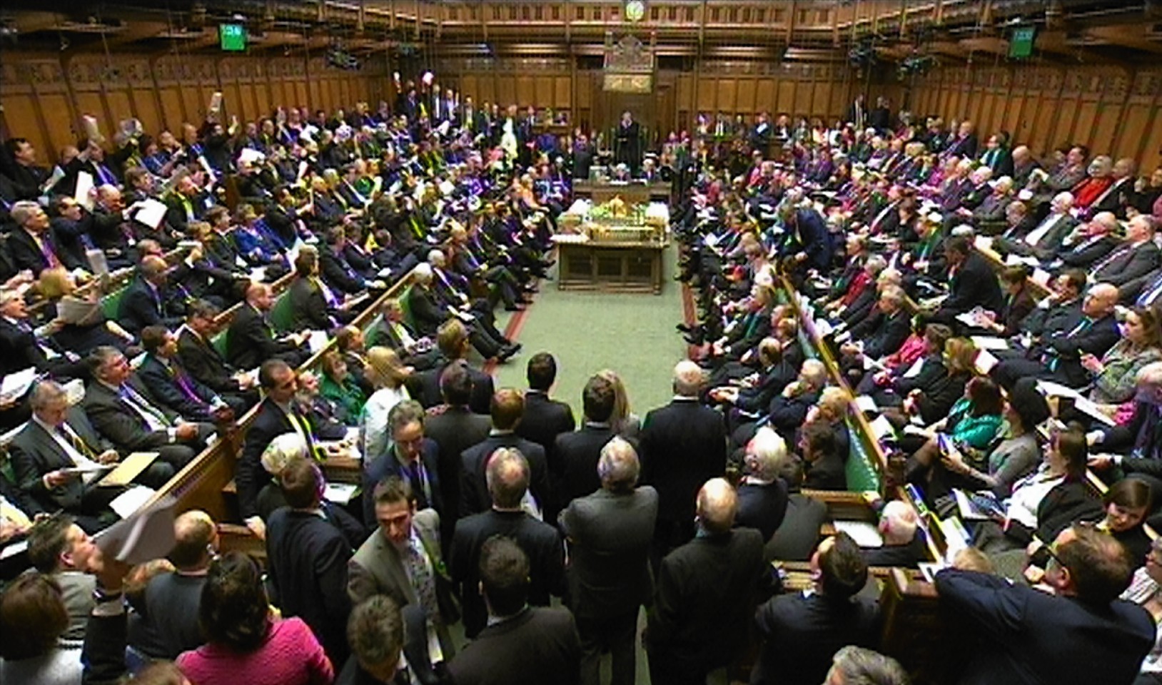 Protesters tried to enter the House of Commons