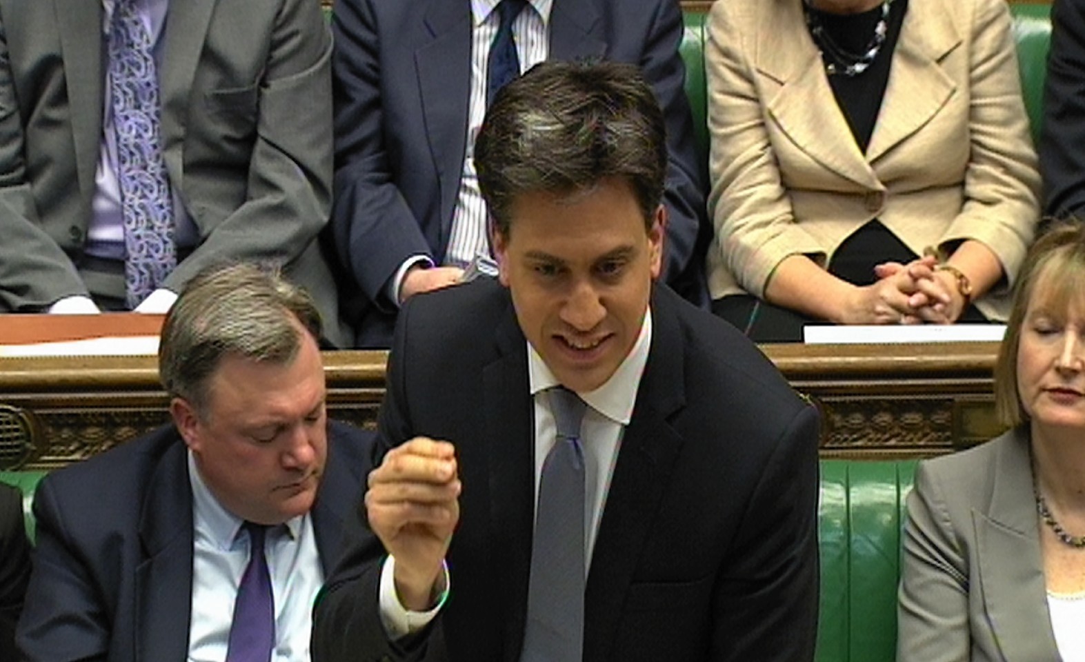 Labour leader Ed Miliband responds to chancellor's budget statement 