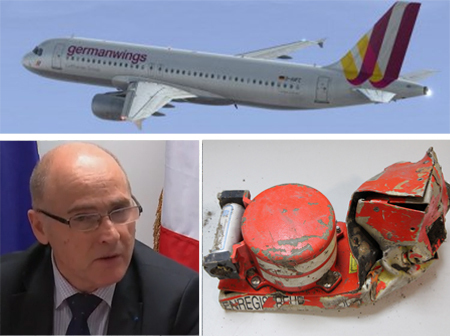 A French prosecutor has answered media questions about findings from the black box onboard the Germanwings flight