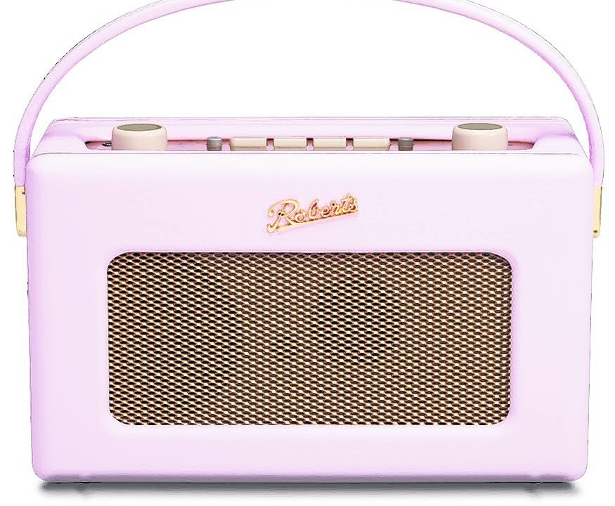 Pastel pink DAB Revival radio, £160, www.robertsradio.co.uk