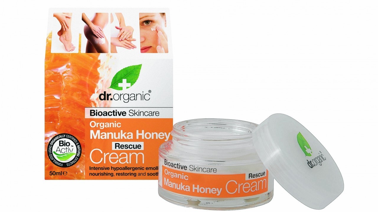 Dr Organic Manuka Honey Rescue Cream, £7.99, Holland & Barrett