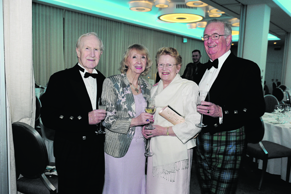 Victor and Freda Michie with Nancy and Alex Urquhart