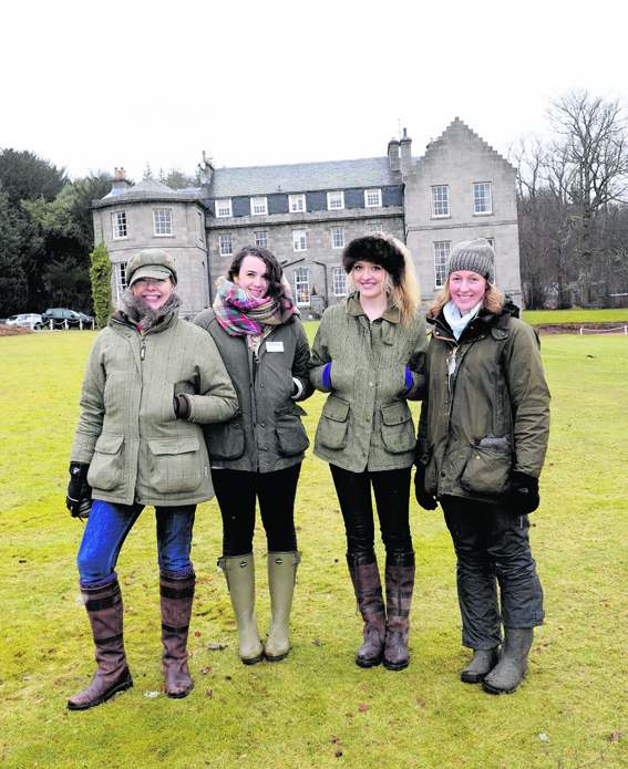Kate MacLeod, Annie MacLeod, Lottie Lord and Eileen Rogerson