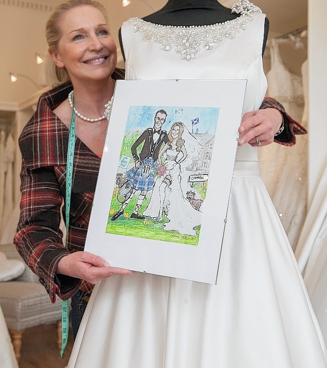 Dunblane gets set for its very own sporting royalty wedding