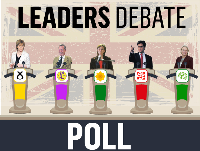 Have your say on the leaders debate