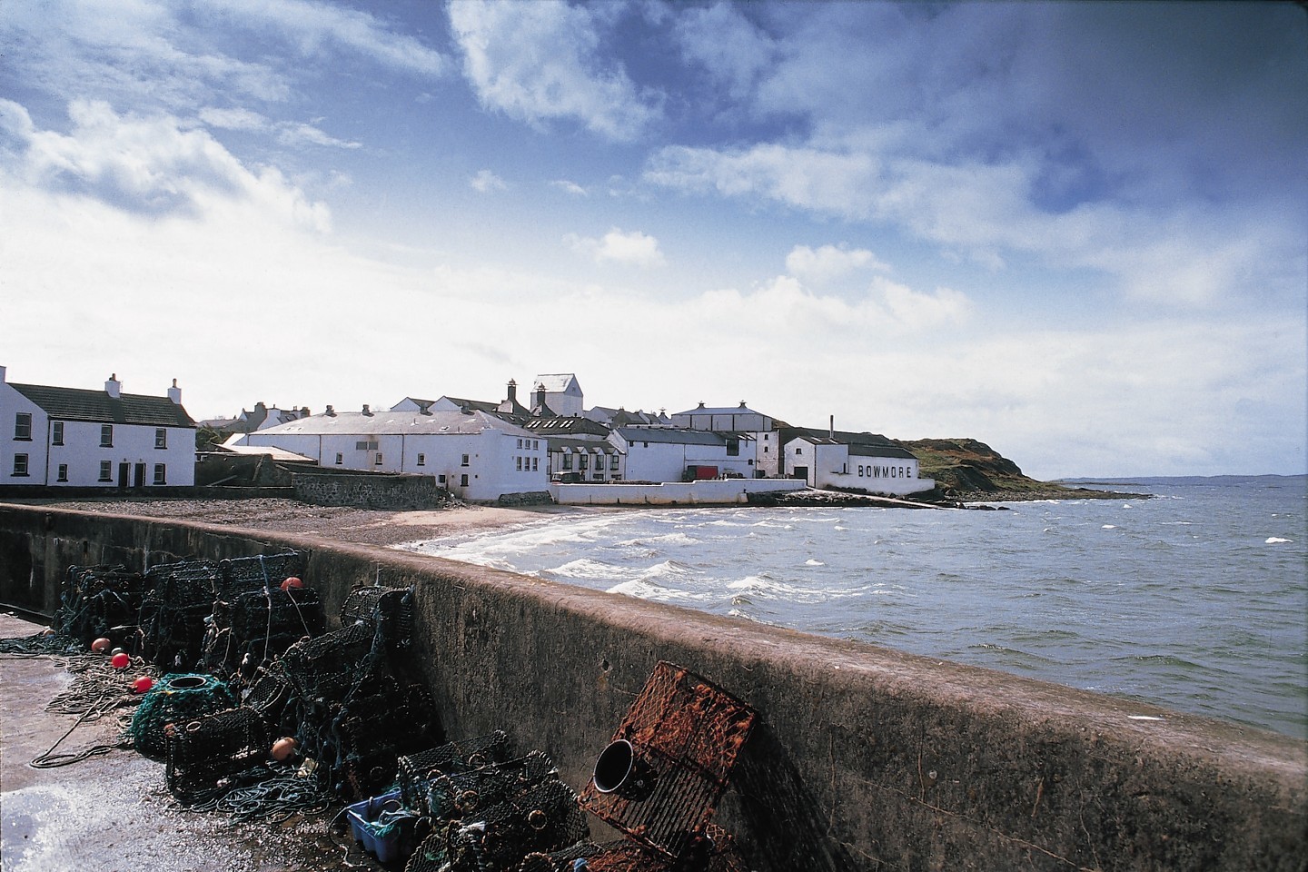 Bowmore Distillery on Islay.