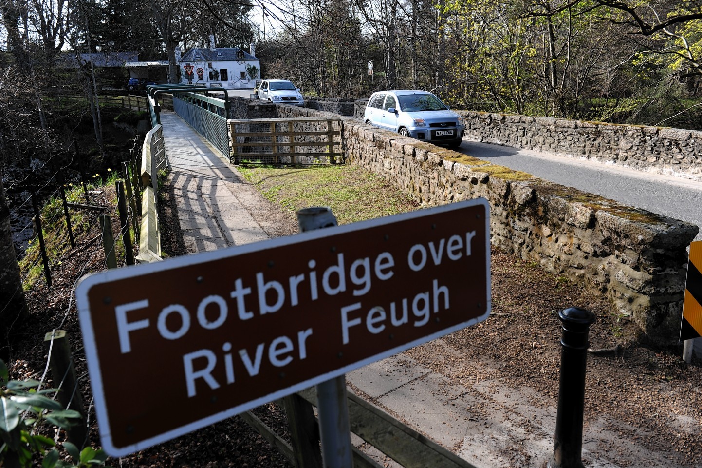 Locals are worried about traffic at the Bridge of Feugh