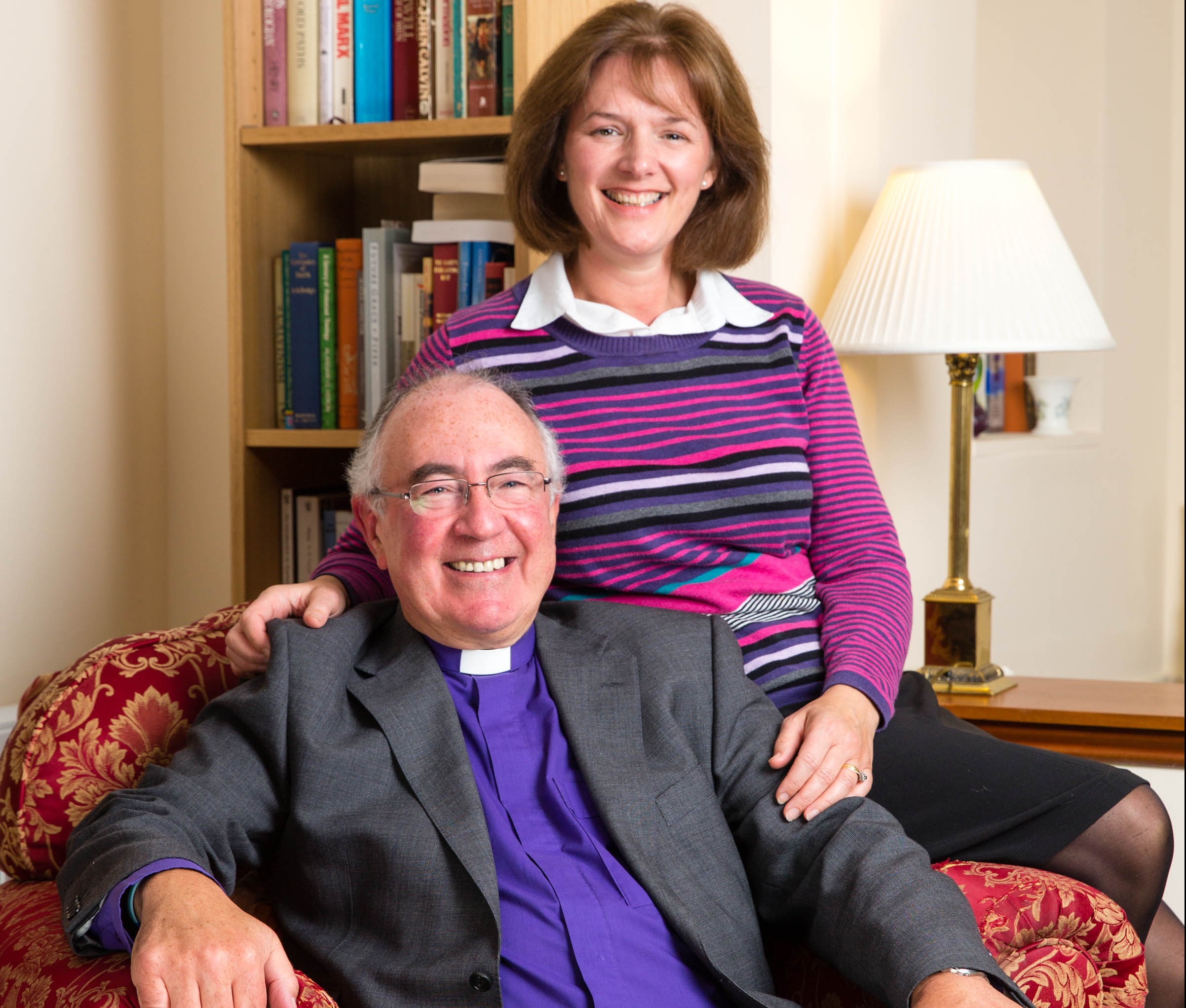 The Rev Angus Morrison and his wife Marion.