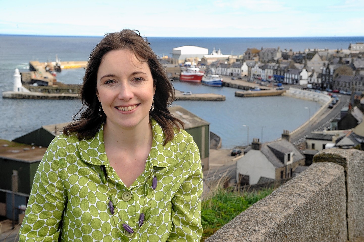 BANFF AND BUCHAN SNP CANDIDATE EILIDH WHITEFORD.(DUNCAN BROWN)