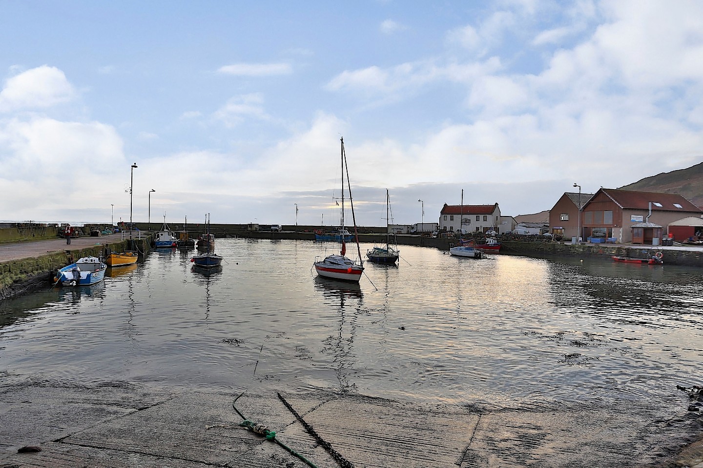 Gourdon harbour