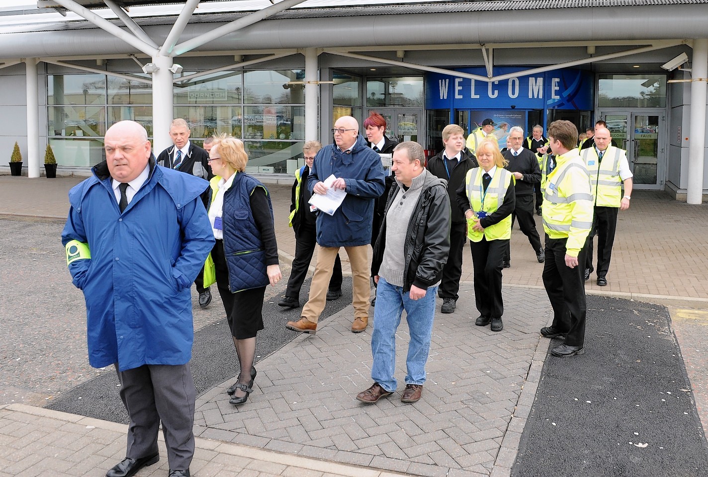 Prospect union members walked out at north airports earlier this month.