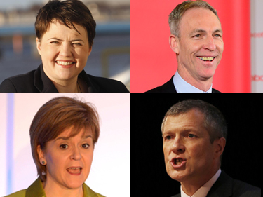 Our Holyrood correspondent has rated the performances of each of the leaders this evening