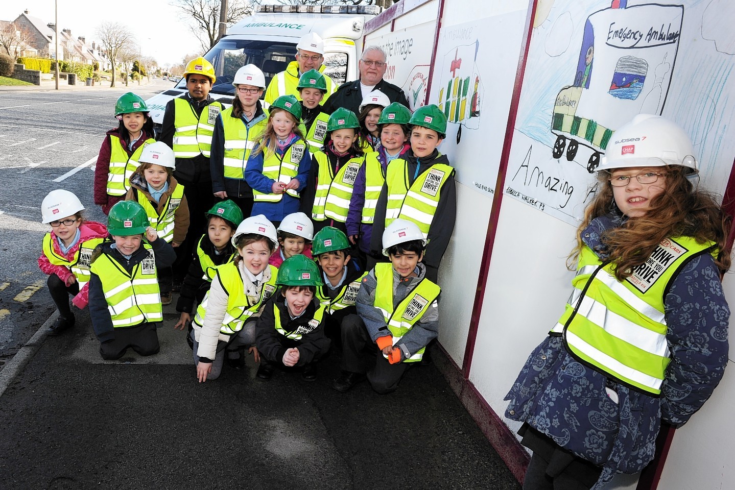 Mile End Primary School on the site of the new ambulance centre