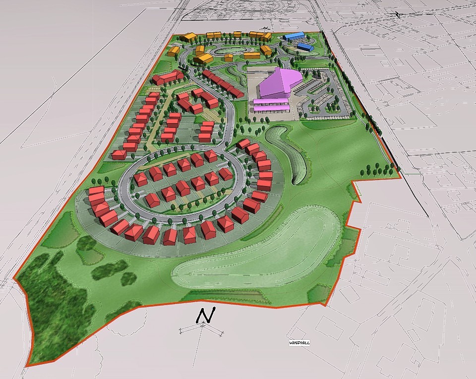 The masterplan for Muir of Ord